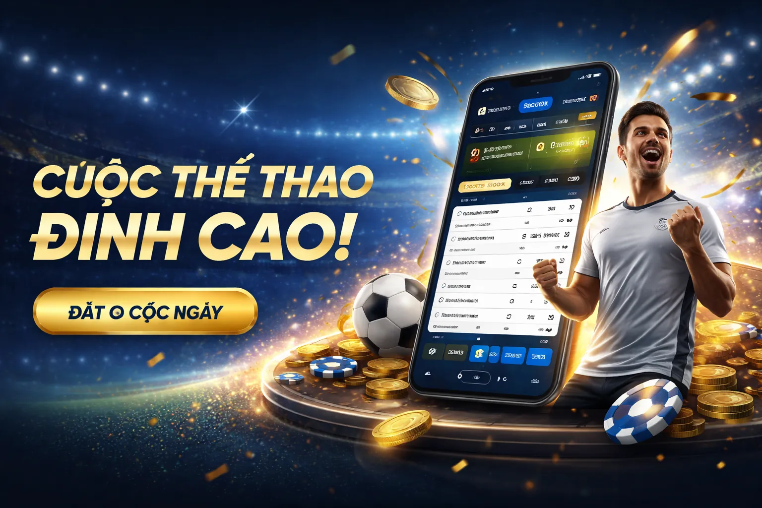 Hình ảnh nền nhà cái s6 với các trò chơi cá cược sôi động